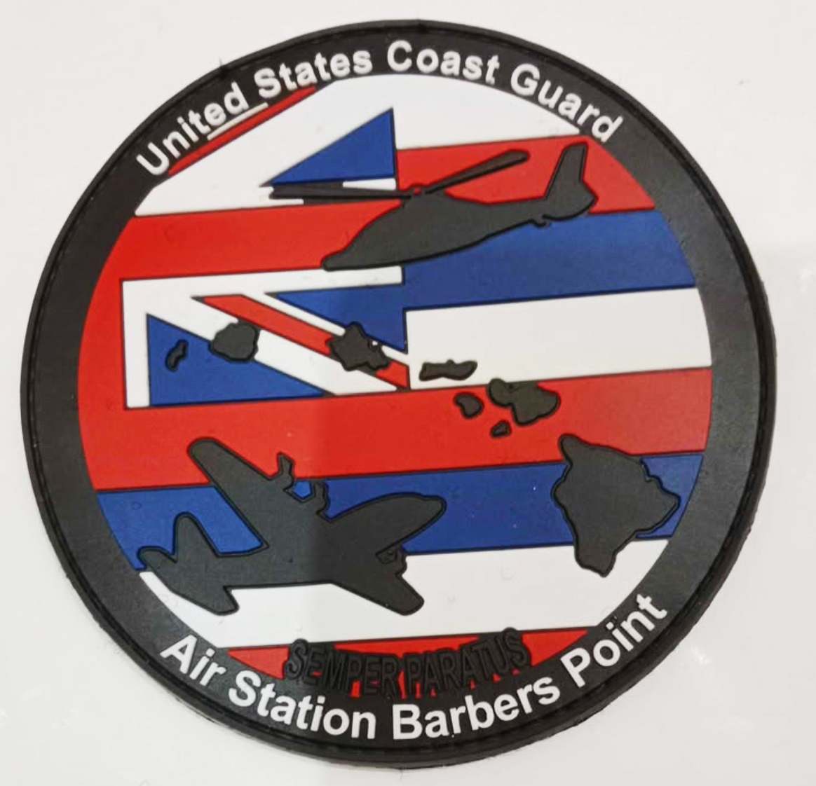 Coast Guard Air Station Barbers Point, PVC Patch, 4"